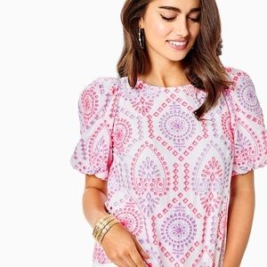 NWT Lilly Pulitzer Pratt Top Size M